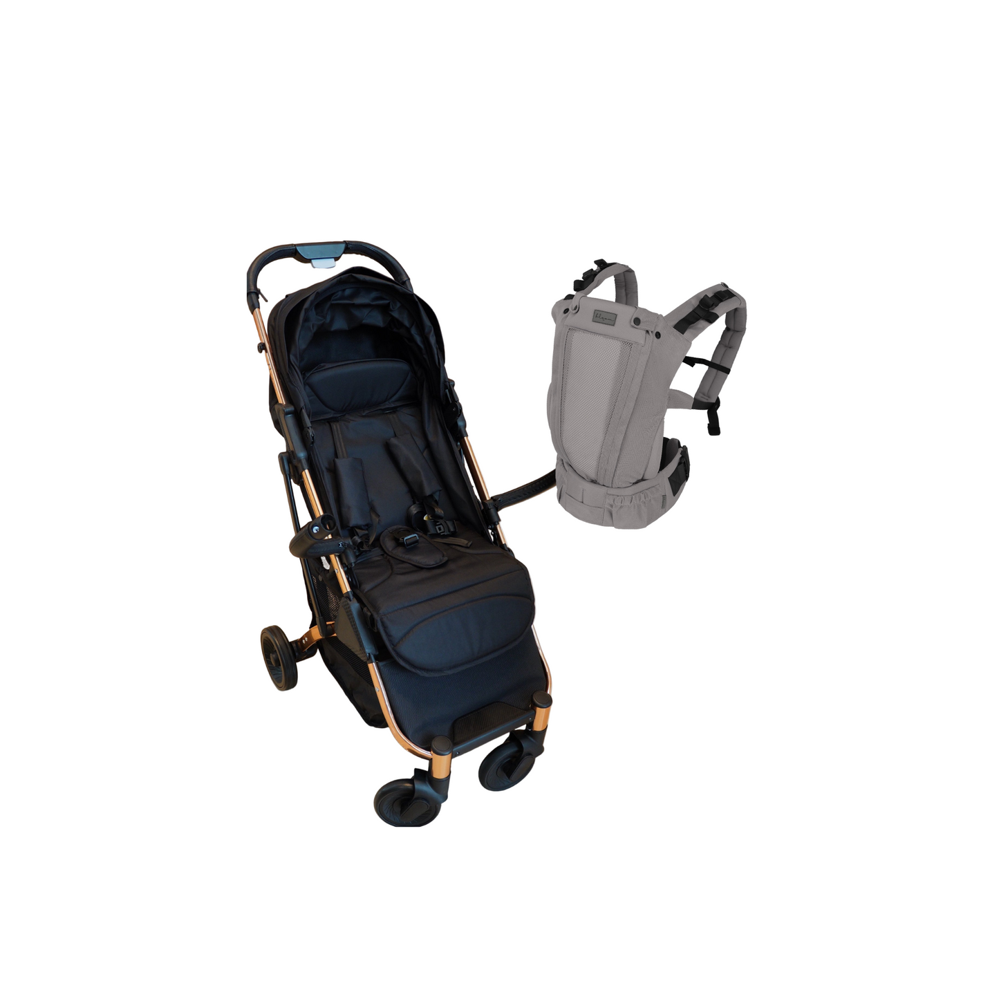 Baby Carrier + Travel Stroller (Save $222)