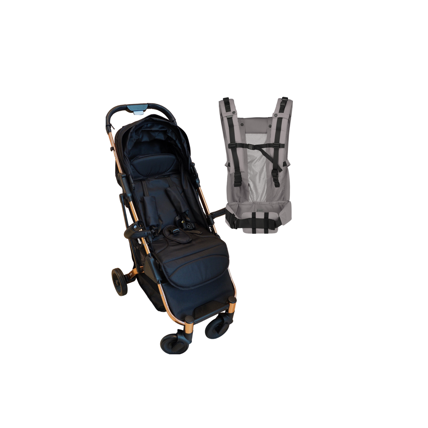 Toddler Carrier + Travel Stroller (Save $222)